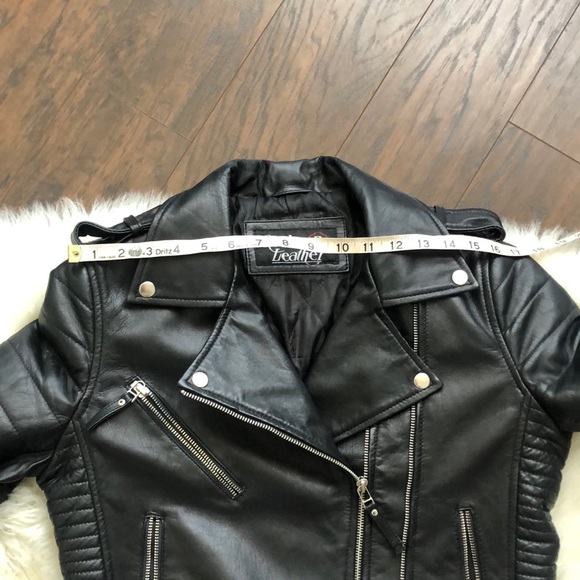 Leather Moto Jacket - Picture 6 of 8
